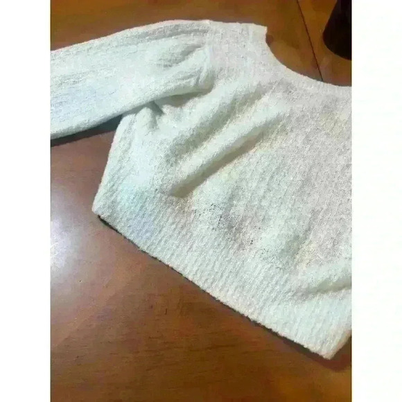 Babaton cropped merino wool sweater size small in excellent condition - Picture 10 of 11